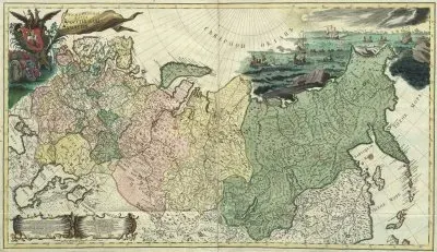 Первый атлас Российской империи, 1745 год