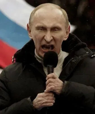 Путин на страже престола сатаны