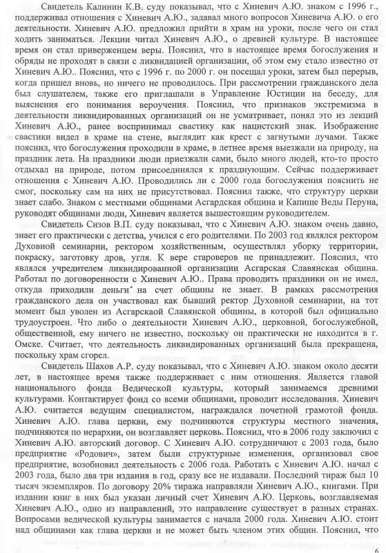Постановление апеляционного суда