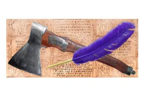 Топором по перу