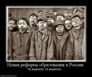 Образование в России. Ниже плинтуса можно?