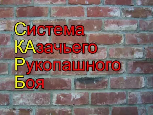 СКАРБ - Система казачьего рукопашного боя. Макаров С.С. (2005/VHSRip)