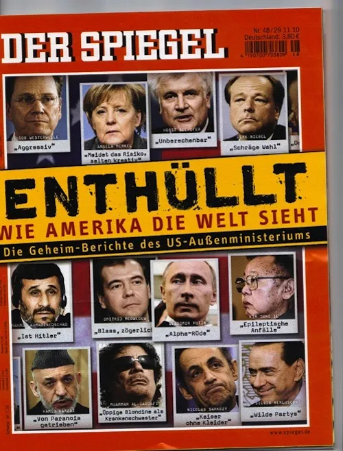 Wikileaks опубликовала 250 000 секретных дипломатических телеграмм США