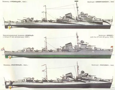 Оружие Победы. Эсминцы проекта 7