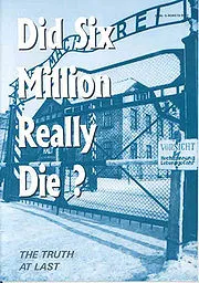 Факты: Не было шести миллионов уничтоженных иудеев