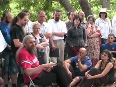 Встреча с Патер Дием Александром (Коловратом) в Харькове 11.06.2011