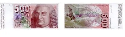 Аннунаки на швейцарских франках
