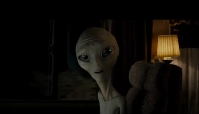 Мрачненькое Кино. Пол: Секретный материальчик / Paul (2011).