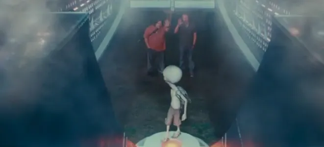 Мрачненькое Кино. Пол: Секретный материальчик / Paul (2011).