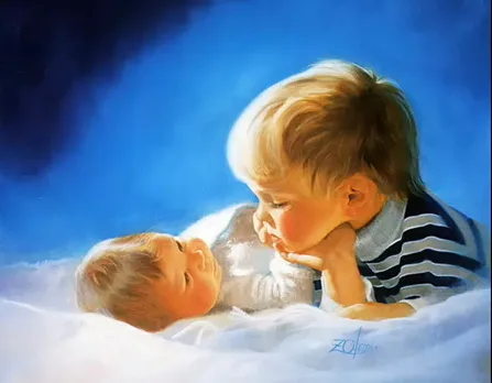 Картины "Планета Детства" - шедевры Дональда Золана. Уроки Иисуса Христа.