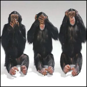 Не вижу, не слышу, и знать не хочу!