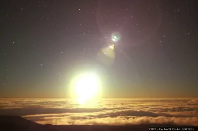 Кадры раскрытия межпланетного портала зафиксировал канадский телескоп