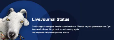 Зачем убивают Живой Журнал