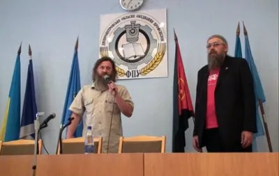 Встреча с Хиневичем А.Ю. (о.Александр,Коловрат) в Днепропетровске 09.06.11