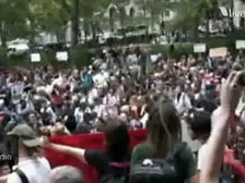 На Уолл-Стрит началась массовая акция протеста