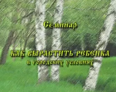 СВЕТЛЕНА: Как вырастить ребёнка в городских условиях