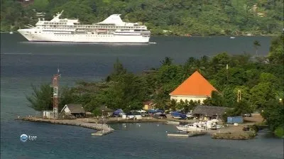 Острова с высоты птичьего полета. Таити / Islands from the birds’ eyes view. Tahiti (2010) HDTV