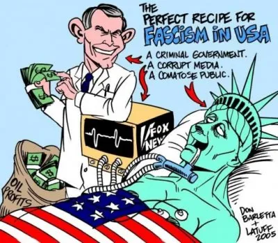 Кровавый закат финансового фашизма