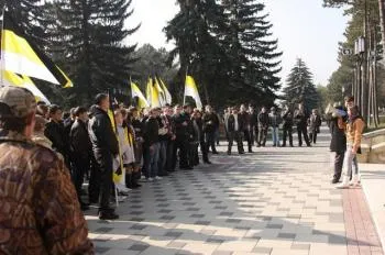 Задержания участников Русского Марша в г. Пятигорск