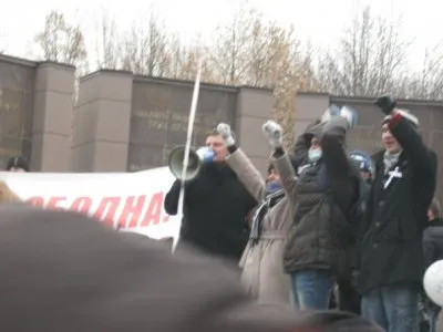 Митинг против ЕдРа в Пятигорске 24.12.11