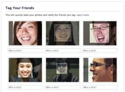 Facebook запустил распознавание личности по фотографии