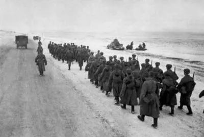 Подвиг героев ...