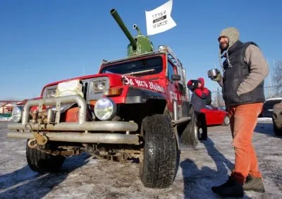 Автопробег «замкнул» Садовое кольцо