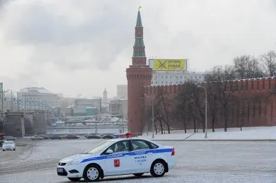 Акция напротив Кремля