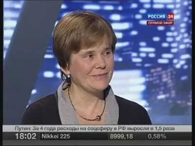 Выборы-2012. Дебаты. Ирина Прохорова  - Никита Михалков  (2012) SATRip