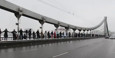 Живая цепь вокруг Садового кольца