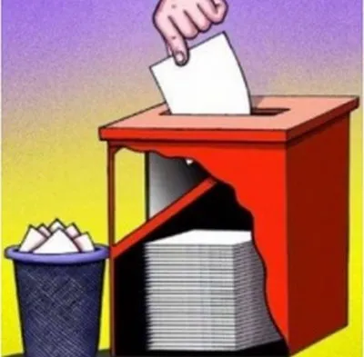 Жесткий вброс бюллетеней  или...ЧТО?