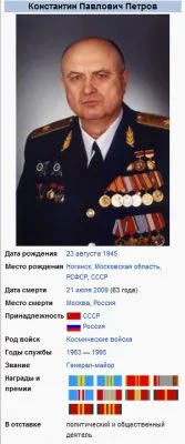 Имена России 2012 - Генерал Петров К.П