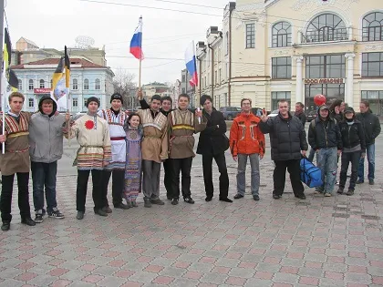 Акция Россия - и для Русских тоже! прошла с большим успехом в Томске. Акция Россия - и для Русских тоже! прошла с большим успехом в Томске.
