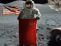 Американские лунные понты трещат, как старые порты