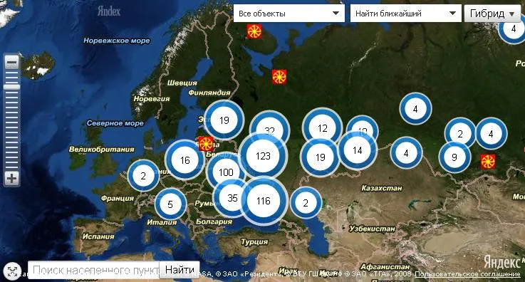 Мидгард-ИНФО представляет первую живую Славянскую карту