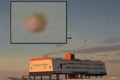 Над немецкой станцией Номайер-III в Антарктиде появился неопознанный летающий объект (НЛО)