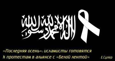 Последняя осень: исламисты готовятся к протестам в альянсе с Белой лентой