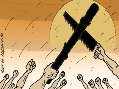 О поваленных крестах