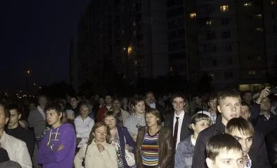 В Москве прошёл стихийный  митинг против строительства мечети