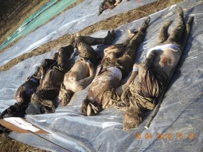 Глобальная ритуалика: инсценировка смоленской катастрофы, покровительство севастопольским убийцам, пропажа тел из Арканкергена