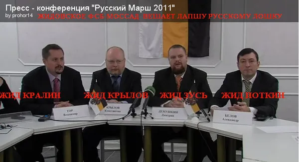 Как опозорить русское движение. Инструкция.