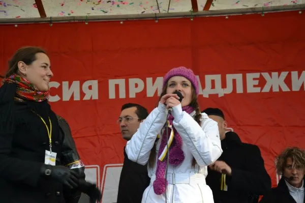 Русский марш и неадекватность сотрудников полиции.