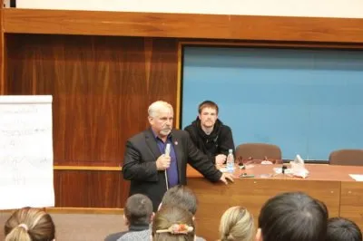 Лекция Жданова в г.Обнинск