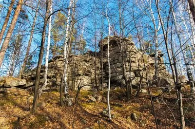 Мегалиты Урала. Попов остров.