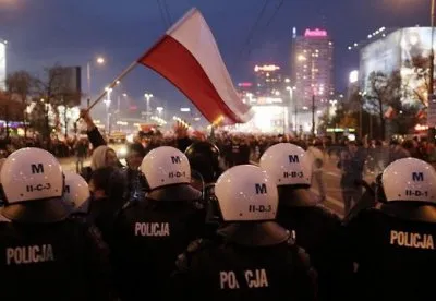 Подробности разгона полицейскими 100 тысячного Марша Независимости в Польше