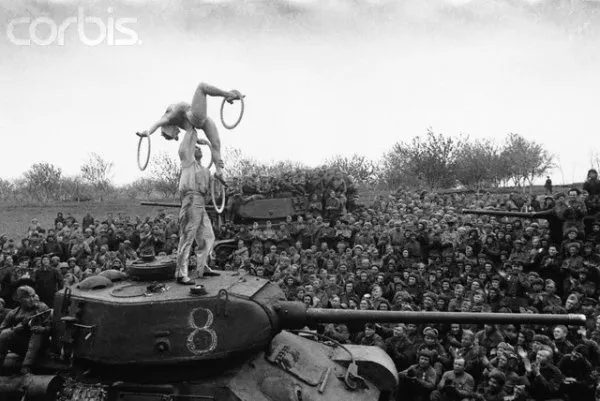 Честное и Славное лицо Русского воина в Европе во Вторую Мировую Войну.
