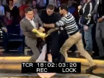 Иван Миронов побил азербайджанца Эдуарда Багирова на НТВ