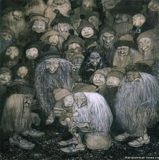 Мифический народ "чудь".