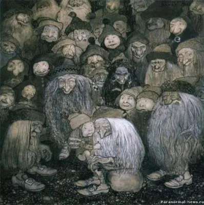 Мифический народ "чудь".