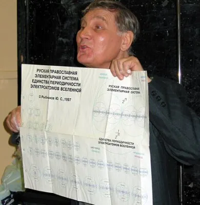 Учёный РУС Рыбников Юрий Степанович.